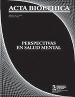 												View Vol. 15 No. 2 (2009): Perspectivas en salud mental
											