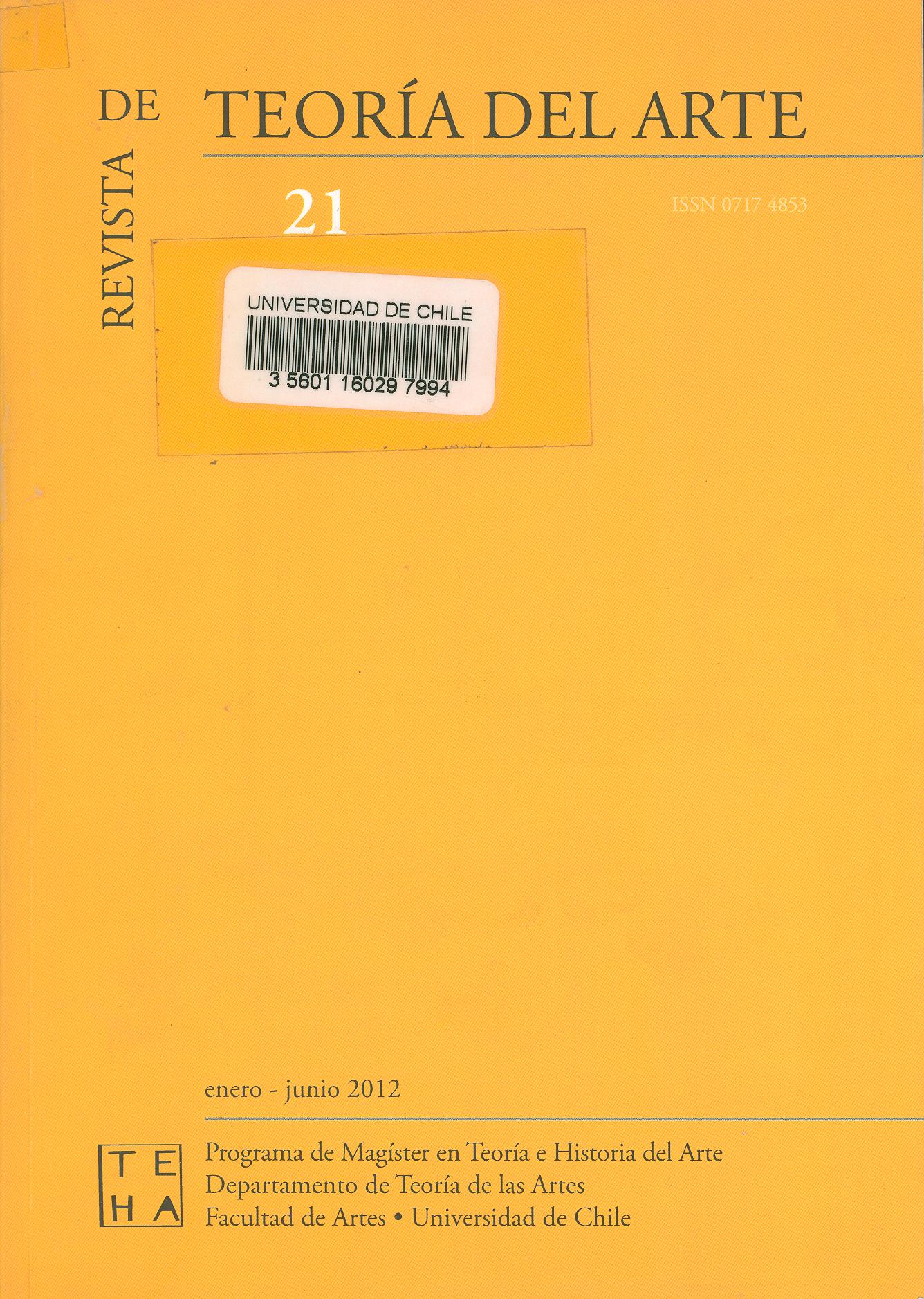 											Visualizar n. 21 (2012): ene - jun
										
