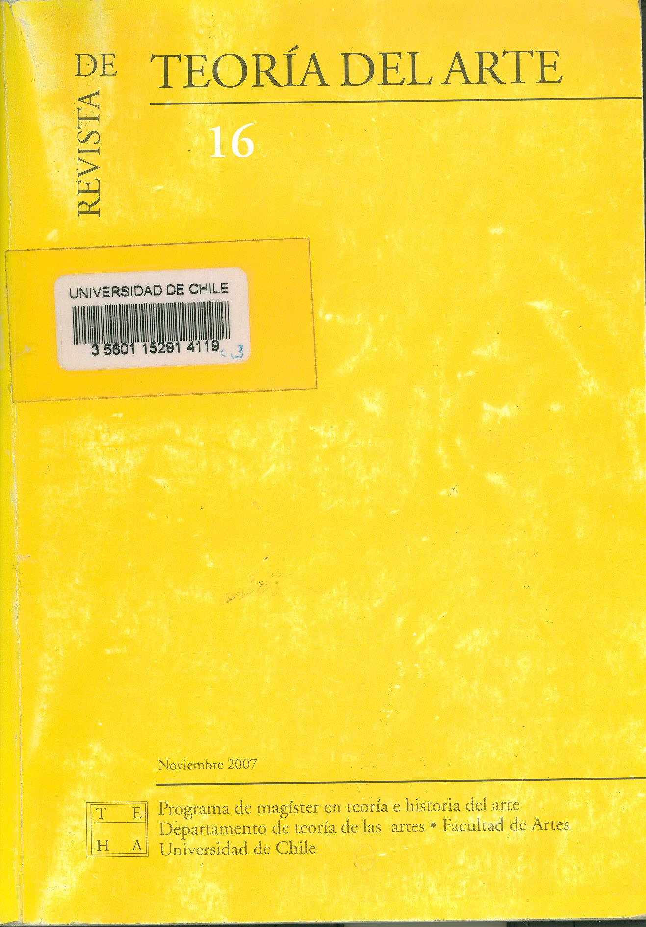 											Visualizar n. 16 (2007): nov.
										