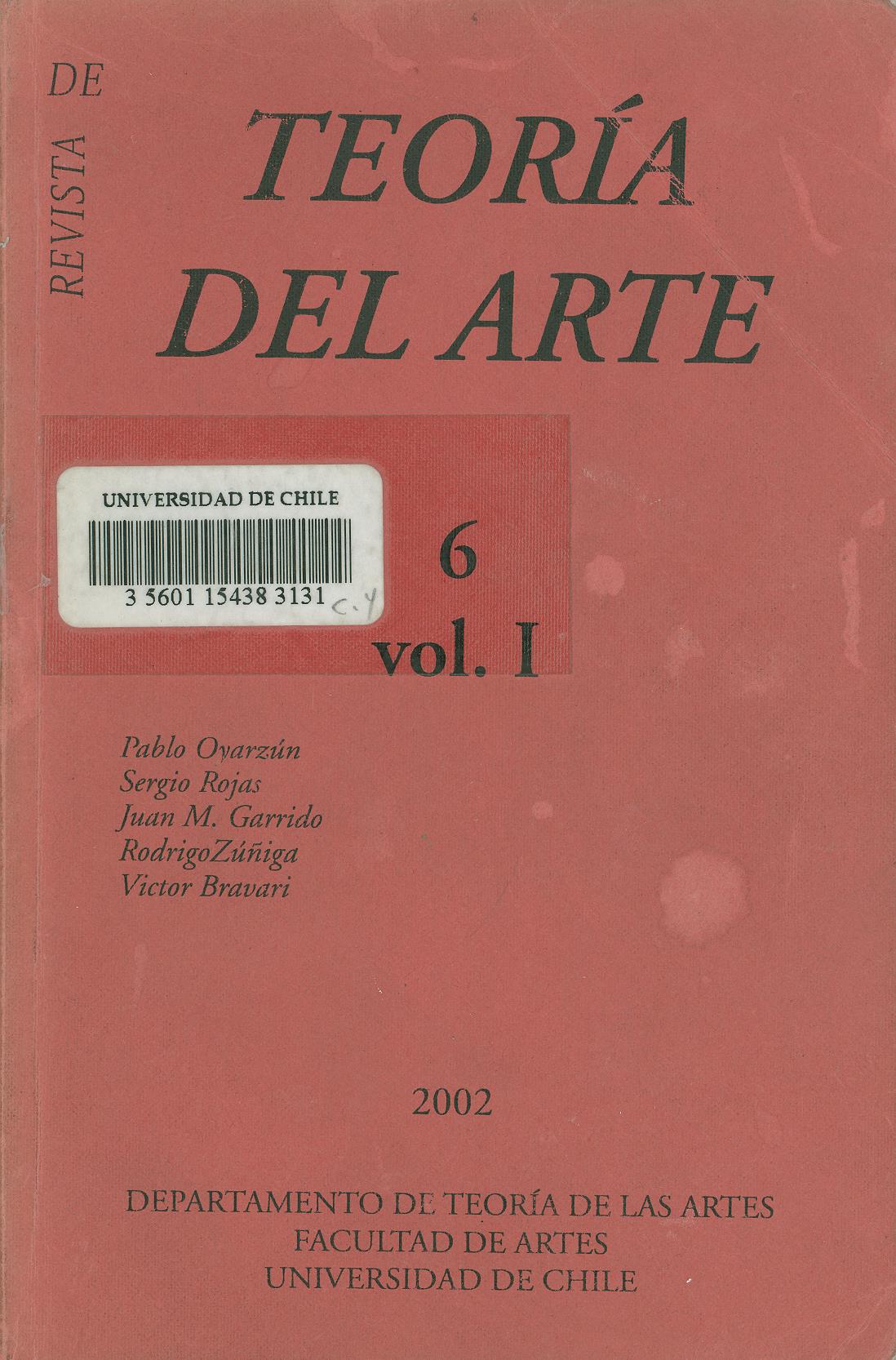 											Visualizar v. 1 n. 6 (2002): junio
										