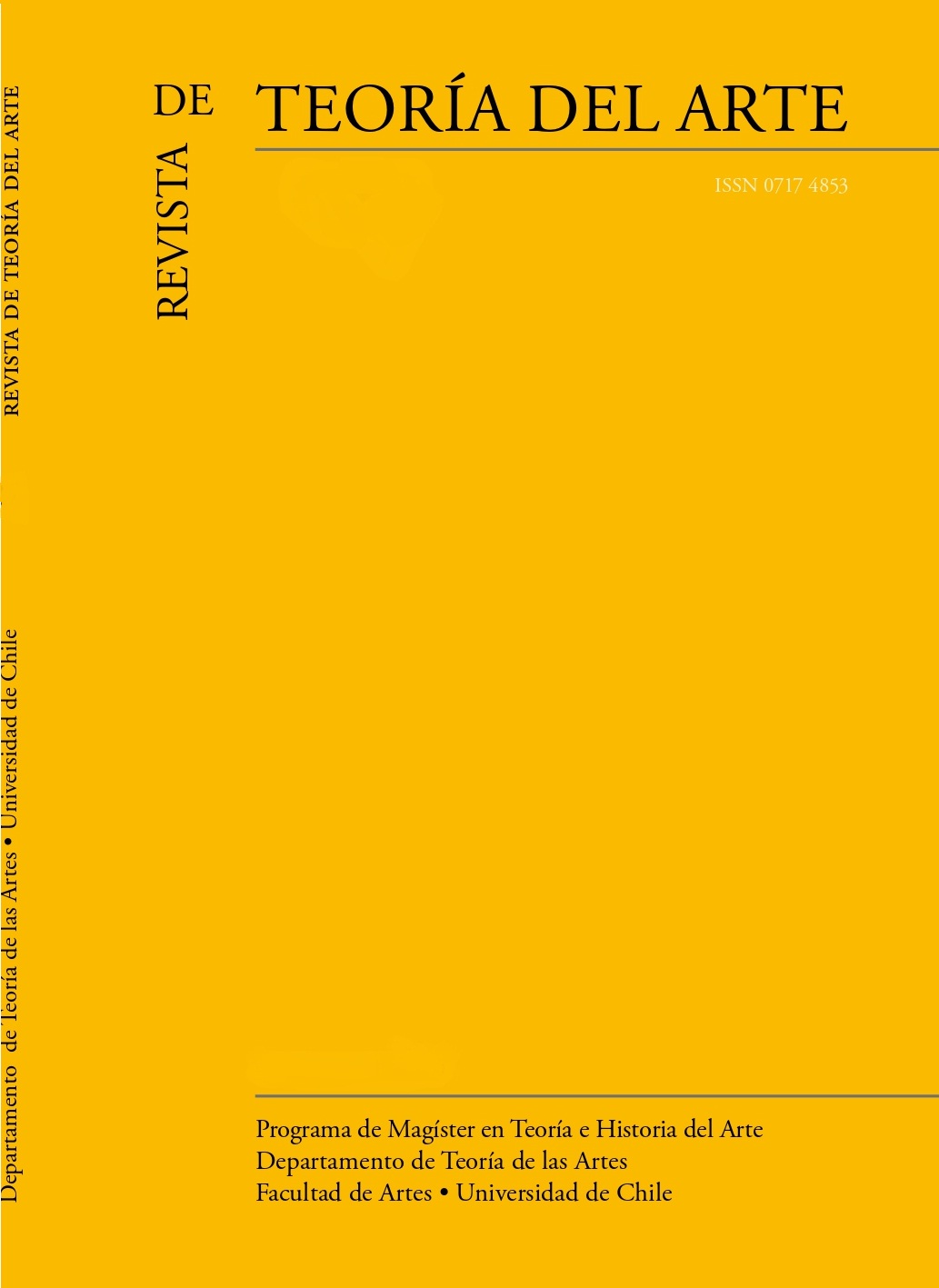 												Visualizar n. 33/34 (2018): Revista de Teoría del Arte
											